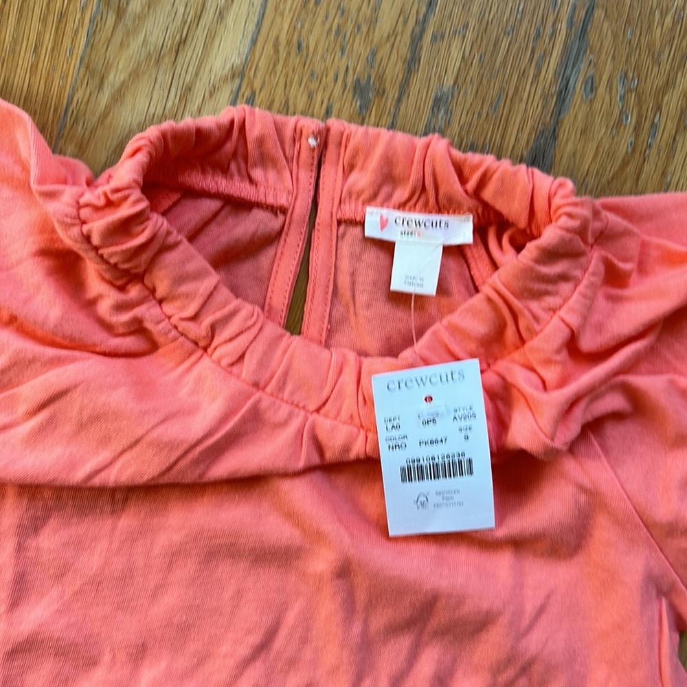Pink Ruched Neck Tee - Picture 5 of 5
